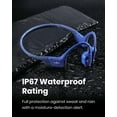 thumbnail image 5 of SHOKZ OpenRun Bone Conduction Waterproof Bluetooth Headphones for Sports with Cooling Wristband（Blue）, 5 of 10
