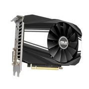 ASUS GeForce GTX 1660 OC Edition Phoenix Fan Graphics Cards, Black