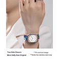 thumbnail image 5 of Correa De Reloj Deportivo Compatible Con Apple Watch Band 38 Mm, 40 Mm, 41 Mm, Correa Deportiva De Silicona Suave Con Estampado Floral Para Mujer, Pulseras De Repuesto Para Iwatch Series Ultra 9 8 7 6, 5 of 5