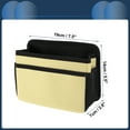 thumbnail image 4 of Unique Bargains Car Trash Can Hanging Car Door Back Seats Fabric Trash Bin Beige 1 Pcs, 4 of 6