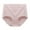 Pink, variant on Elabch Womens Cotton Underwear Womens Panties High Waisted Briefs Soft Stretch Full Coverage Panties for Women L-XXL