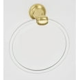 thumbnail image 3 of Alno A7340-SN Royale Acrylic 6" Diameter Towel Ring - Nickel, 3 of 7