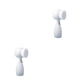 thumbnail image 4 of Cepillos de Limpieza Facial Soidarity Cuidado de la Piel Tipo 2 Blanco 2Conjunto, 4 of 6
