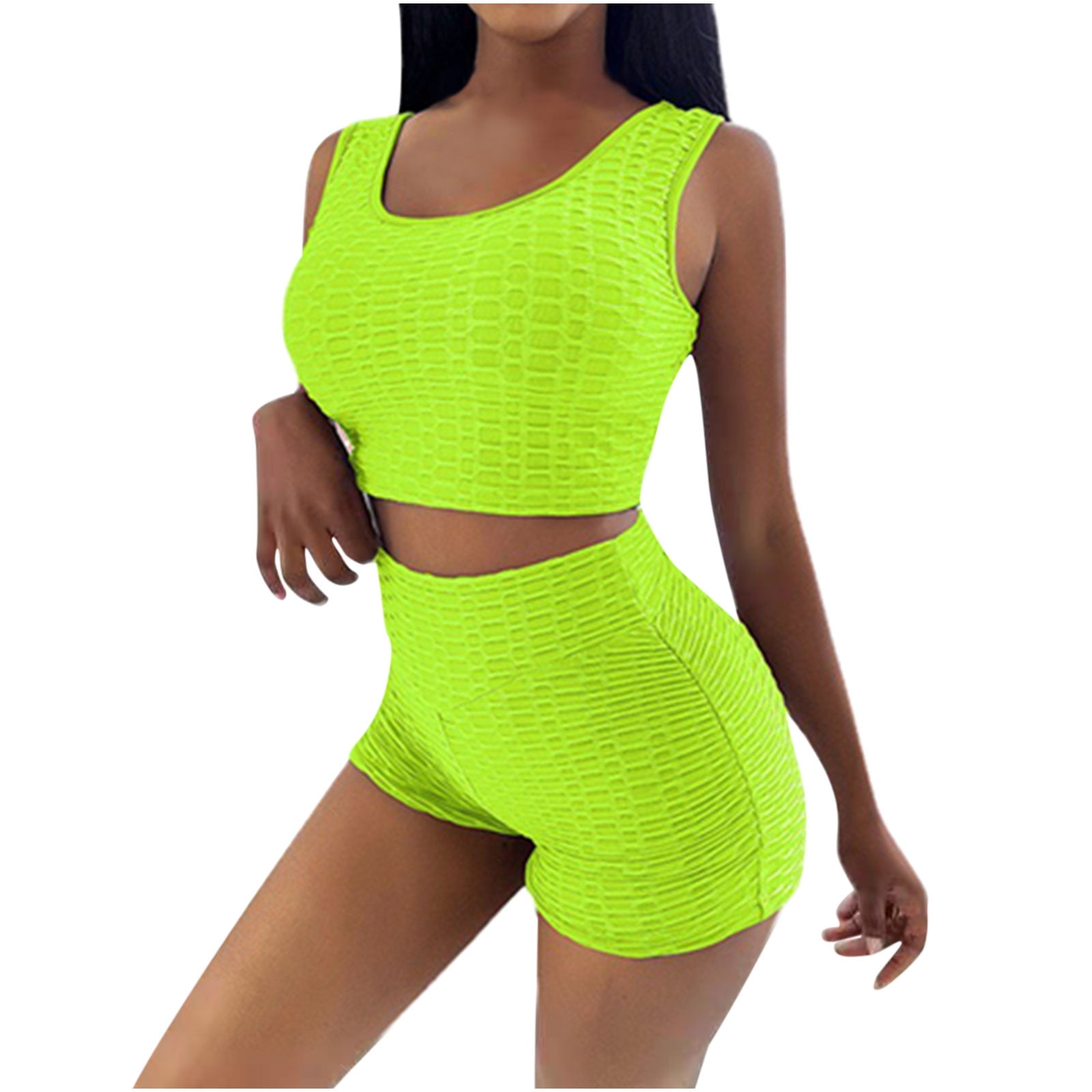 Neon Green Workout Set