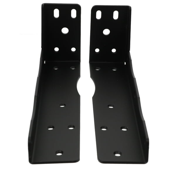 2 Pcs Shelf Tv Mount Brackets Support Floating Metal Corner Right Angle