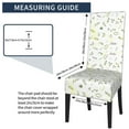 thumbnail image 5 of ZICANCN Cute Graffiti Chair Protectors Seat Covers , Dining Chair Slipcovers for Dining Room Hotel Kitchen Childish Fun, 5 of 8