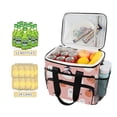 thumbnail image 2 of FORMRS Insulated Cooler Bag 24 Cans Capacity Soft Leakproof Lunch Box with Side Pockets, Pink Cartoon Halloween, 2 of 7