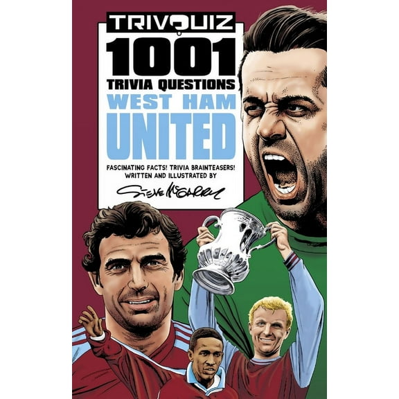 Trivquiz West Ham United : 1001 Questions (Paperback)
