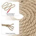 thumbnail image 3 of Unique Bargains 1/2 Inch 9.8 Feet Jute Rope Natural Manila Rope 4 Strand Twisted Thick Heavy Twine Rope, 3 of 5