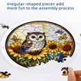 thumbnail image 4 of Acrylic Puzzles Suncatcher Window Hanging 83 Pieces Stained Glass Acrylic Puzzle Song Decoration For Women Men Mom Birthday Home Decor, 4 of 9