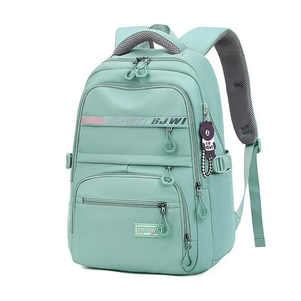Mochila escolar para niñas, adolescentes, mochila escolar para niños, mochila escolar ligera de gran capacidad, mochila informal para mujer con compartimento para computadora portátil para