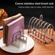 thumbnail image 2 of Toast Holder - Food Grade Rust-Proof Stainless Steel Toast Rack, Multiple Slice Holes Loaf Stand Gadget Kitchen Accessories, 2 of 5