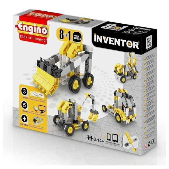 Inventor: 8-in-1 Industrial Models