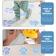 thumbnail image 3 of 10 pegatinas antideslizantes con estampado de pata de perro, pegatinas adhesivas para agarre de ducha, apliques de baño para bañera, cinta adhesiva decorativa, cinta para suelo, pegatinas pa, 3 of 5