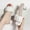 #0008-White, variant on Xucatan Women Orthopedic Platform Wedge slipper Flat Open Toe Strap Espadrilles Sandals Ladies Comfortable Wedding Party Dress Shoe Gift