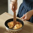 thumbnail image 4 of Wood Tableware Spatulas Kitchen Gadgets Triangular Cooking Spatula -L, 4 of 5