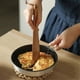 thumbnail image 4 of Wood Tableware Spatulas Kitchen Gadgets Triangular Cooking Spatula -L, 4 of 5