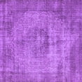 thumbnail image 1 of Ahgly Company Indoor Square Oriental Purple Industrial Area Rugs, 4' Square, 1 of 4