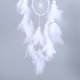 thumbnail image 4 of Blanco Atrapasue?os Wind Chimes Beads Feather Pendant Home Decoración de Ventana de Pared Decoración Hogareña Fugacal NO, 4 of 6