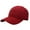 Burgundy, variant on Plain Baseball Dad Cap Adjustable Size for Outdoor Activities Red
