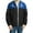 Blue, variant on LSLJS Men's Color Matching Thin Fall Outdoor Windbreaker Slim Fitting Long Sleeved Hooded Sun Protection Suit Outdoor Sprinter Jacket Coat( Red, M)