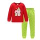 thumbnail image 1 of Conjuntos de Pijamas de Navidad para niñas, ropa de dormir de dinosaurio para bebés y niños de 2 a 7 años, novedad, 1 of 4