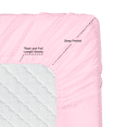 thumbnail image 4 of Nestl Bedding Premium 1800 Deep Pocket 4 Piece Bed Sheet Set - Hotel Luxury Double Brushed Microfiber Sheets - Wrinkle, Fade, Stain Resistant - Hypoallergenic, Full - Lilac, 4 of 6