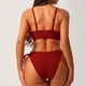 thumbnail image 3 of Traje de baño para mujer, bikini de tirantes sin espalda de color liso para mujer, trajes de baño para mujer, conjuntos de bikini para mujer, trajes de baño de bikini para mujer, 3 of 3