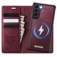 thumbnail image 1 of Funda Billetera Desmontable Magnética 2 en 1 para Samsung Galaxy S22 Plus con Tarjetero para Mujer y Hombre,Cuero PU Retro 【Bloqueo RFID】 Funda con soporte a prueba de golpes, 1 of 10