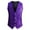 Purple, variant on JTieacloth Cat Shirts Mens Sequined Vest Casual Vest Tank Top Suit