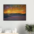 thumbnail image 2 of Sunset Over Gourock | Signed Fine Art Prints By Scottish Artist Hunter | Unframed or Varied Frames Available, 2 of 30