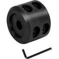 thumbnail image 1 of ORUYROP Winch Cable Hook Stopper, Silicone Rubber Stopper Protects Synthetic Winch Rope, Towing Hook, Cable Line for ATV UTV, Black, 1 of 6