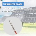 thumbnail image 2 of 2 Wire Pt1000 Temperature Sensor Thermistor Silicone Gel Coated 1.5meters Probe 45mm X 5mm -50-180-c, 2 of 5