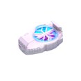 thumbnail image 1 of Sidaley Radiador de teléfono móvil Iluminación RGB portátil Accesorios de ventilador de refrigeración antideslizantes universales para Type2, 1 of 6