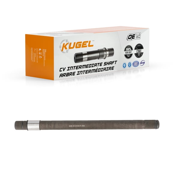 Kugel Front Right (Passenger Side) CV Intermediate Shaft NCV-CH12002 for Car Dodge Dakota Ram 1500 Durango Chrysler Aspen Mitsubishi Raider