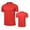 Red, variant on YunPes Boys Athletic Quick Dry Shirt Youth Kids Dry Fit T Shirts Slim Fit Short Sleeve Rash Guard Performance Sports Undershirt