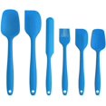 thumbnail image 1 of IPOHVUG Silicone Spatula Rubber Spatula Set for Baking Cooking Mixing High Non Stick Heat Resistant Non Stick Dishwasher Safe BPA-Free Multicolor  (Orange), 1 of 7