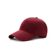 thumbnail image 5 of Dewadbow Men Women Plain Curved Sun Visor Baseball Cap Hat Adjustable Caps, 5 of 6