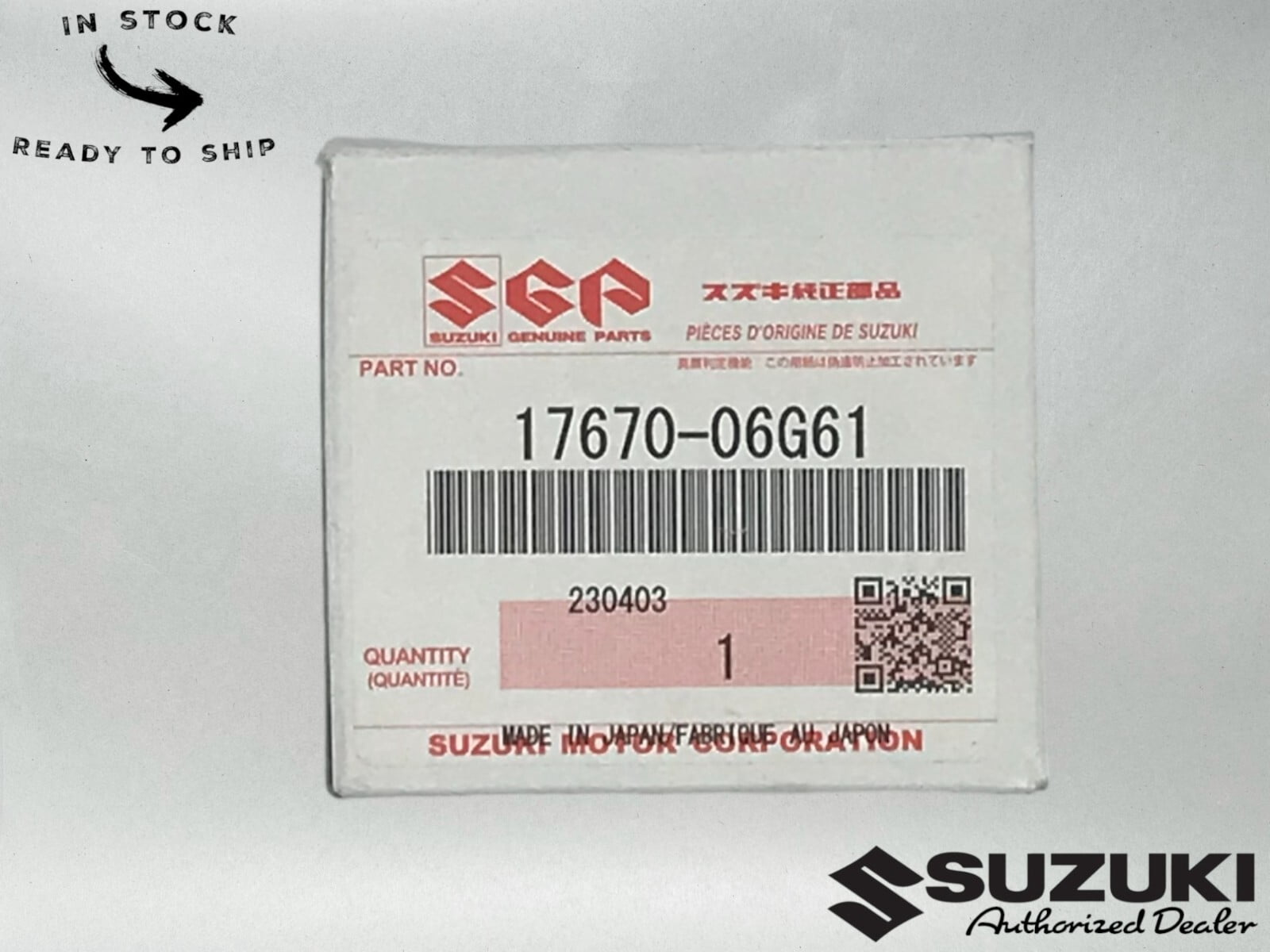 Suzuki Genuine OEM Thermostat 17670-06G61