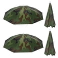 thumbnail image 1 of Sombrero de paraguas de pesca Uxcell de 20" Capazo plegable para sol y lluvia 4 paquetes, 1 of 6