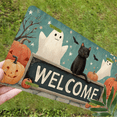 thumbnail image 5 of 1 Pcs 2D Flat License Plate Covers & Frames, Halloween Welcome For Decorative Front, Waterproof For Decoration Aluminum License Plate Covers & Frames Cover For Men Women, 12" X 6", 5 of 6