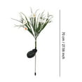 thumbnail image 3 of Hmgxay Solar Garden Lights, Multicolor Daisy Stake Lights with 42 LED, Decorative Outdoor Lanterns for Garden and Patio, Waterproof Solar-Powered Garden Decor(White), 3 of 6