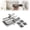 6 Pcs, variant on Drywall Fasteners for Damaged Wall Repair, Stainless Steel Clips with Screws, Fits 1/2 & 5/8 in. Panels, DIY Home Repair