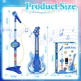 thumbnail image 3 of LINXUXIE Guitar for Kids, Guitar & Microphone Set for Toddler, Karaoke Toy Gift for Boys & Girls, 3 of 9