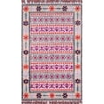 thumbnail image 1 of Momeni TAHOETA-07PNK2380 Hand Tufted Tahoe Runner Rug, Pink - 2 ft. 3 in. x 8 ft., 1 of 1