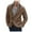 Brown, variant on Honeeladyy Man Long Sleeve Wool Sweater Wool Sweater Button Pocket Knit Tops Mens Winter Coats