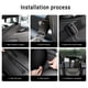 thumbnail image 5 of Organizador de asiento de coche de cuero con bolsillos de almacenamiento - Organizador colgante ajustable para asientos delanteros para teléfono, snacks y basura - 9,84x14,17 pulgadas, 5 of 5