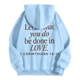thumbnail image 5 of TIANZEN Sweatshirts For Women Cute Prints Lightweight Pullover Tops Print Hoodies Sweatshirt Tops Zip, 5 of 5