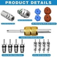 thumbnail image 5 of 17 Pcs Air Conditioning Valve Core Kit R12 To R134A Conversion Kit R134A Valve, 5 of 8