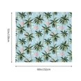 thumbnail image 3 of Yiaed Flamingos And Palms Print Tapestry for Bedroom,Tapestry Wall Tapestries, Tapestry Aesthetic for Living Room Dorm Room 51" X 60", 3 of 6